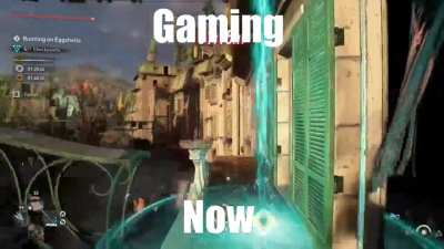 Gaming Before VS Gaming Now Made With FOSS
