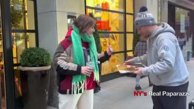 Thomasin NY Paparazzi