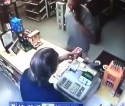 gonna rob the store
