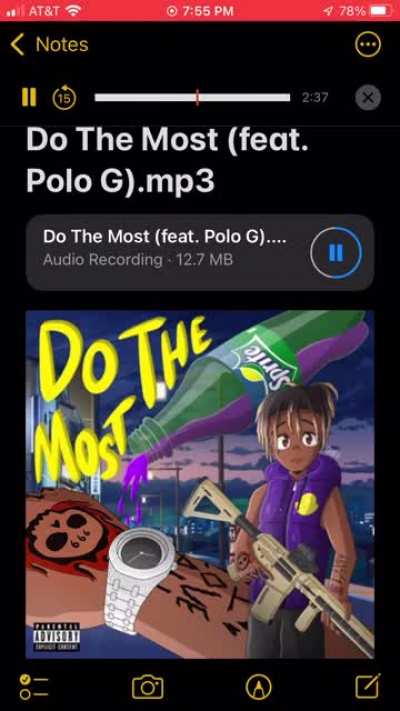 My Do the most remake with polo and juice&rsquo;s 2nd verse (and bass)
