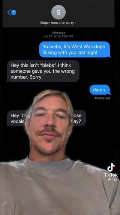 To lie to Diplo