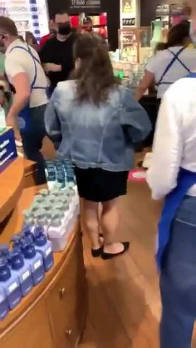 Two women were charged after a wild caught on camera brawl at an Arizona Bath &amp;amp; Body Works on Saturday...