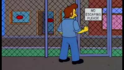 Los simpsons tambi&eacute;n predijeron la fuga del penal.🧐