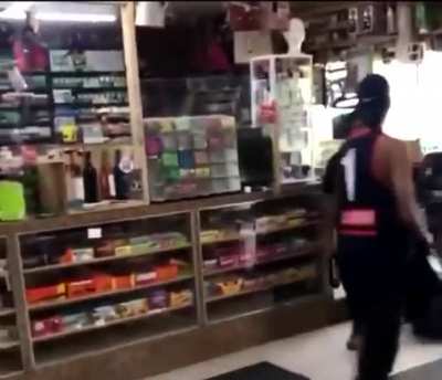 Antagonising a shopkeeper