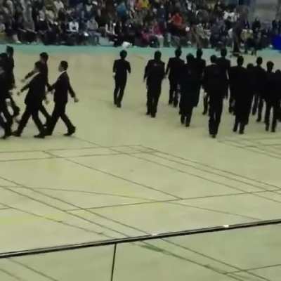 Synchronized precision walking