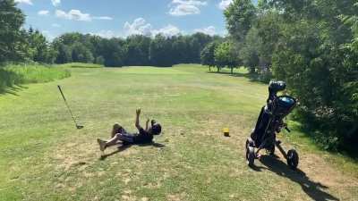 A swing and a miss.