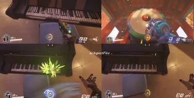 "Still D.R.E" made with Overwatch sounds