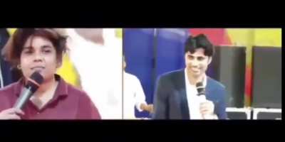 I am addicted to this song now 🤣 "Mera yasu yasu".... Christian missionaries fooling people in north india, claiming that Yasu (dont know some leader or what) fixed a mute person's voice. And bought back vision of a blind person 🤡