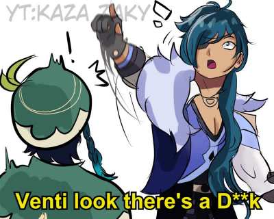 "Venti Look!" , i made some short art meme :))