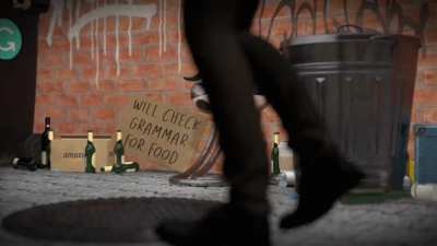 Will check grammar for food. [A]