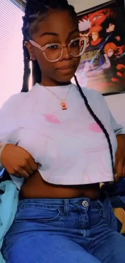 No cleaver title, just titties