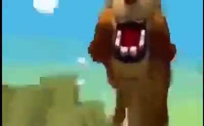 Hehe nice lion