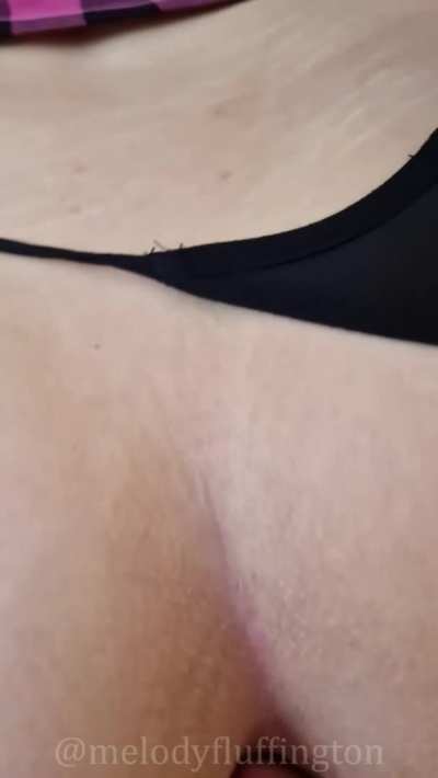 being lewd and using my cum as lube