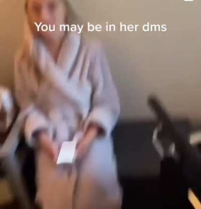 I&rsquo;m in her thong
