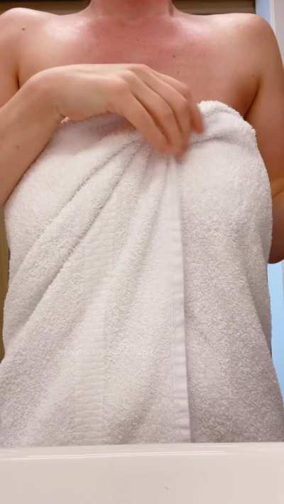 The towel will reveal all