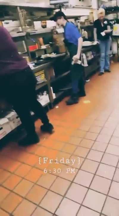 Work last night