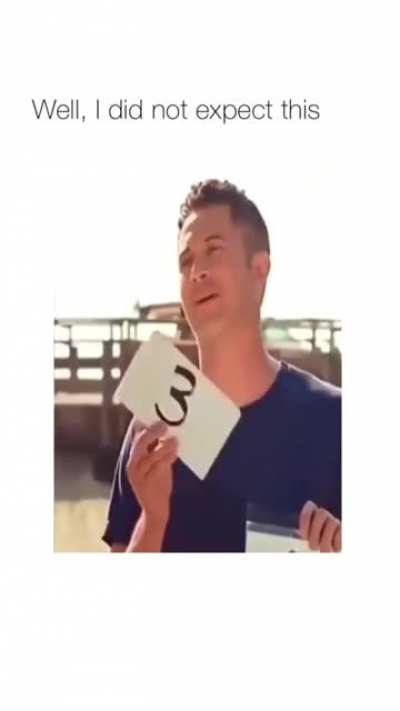He clearly didn't get what he wanted