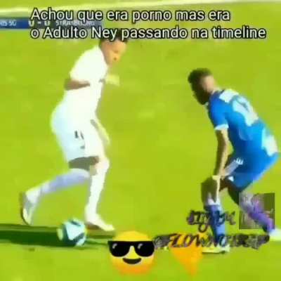 PFV NAO RESPIREM, PQ ADULTO NEY PRECISA DE OXIG&Ecirc;NIO PARA PODER JOGAR BEM HJ👍👍😎😳😳