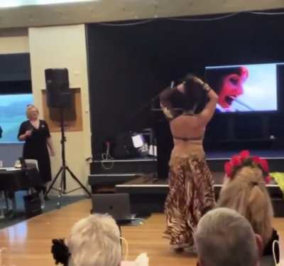 Dynamic drum solo belly dance by Eleni