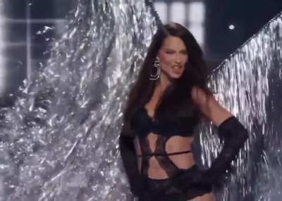 Adriana walking in the Victoria&rsquo;s Secret Fashion Show (10/15/25)