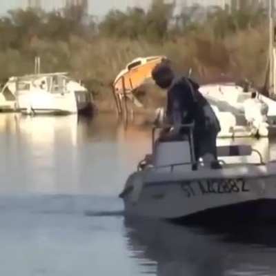 He thought it would just be a nice boat trip