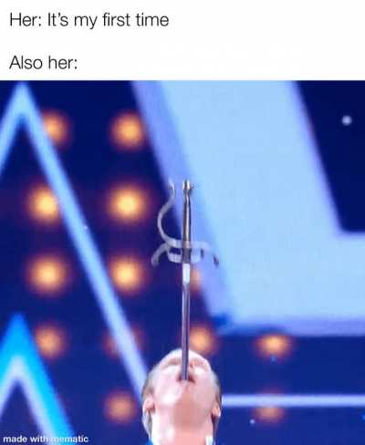 &ldquo;It&rsquo;s my first time&rdquo;