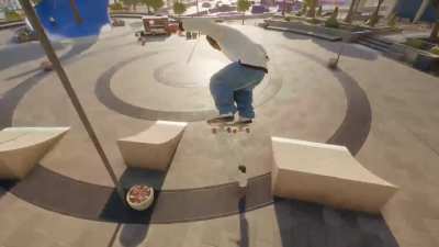 Powerslide around updated orb