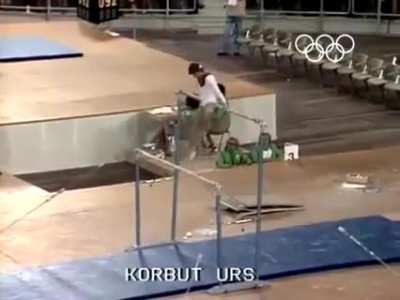 1972. The "Dead Loop" of Olga Korbut