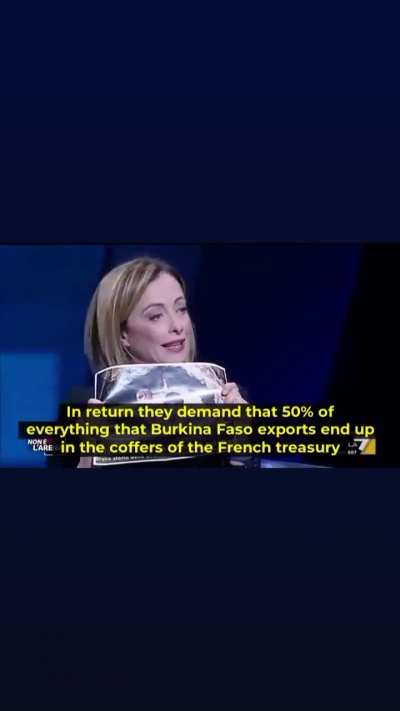 Italian PM on French aid in Burkina faso