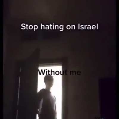 Stop hating Israel