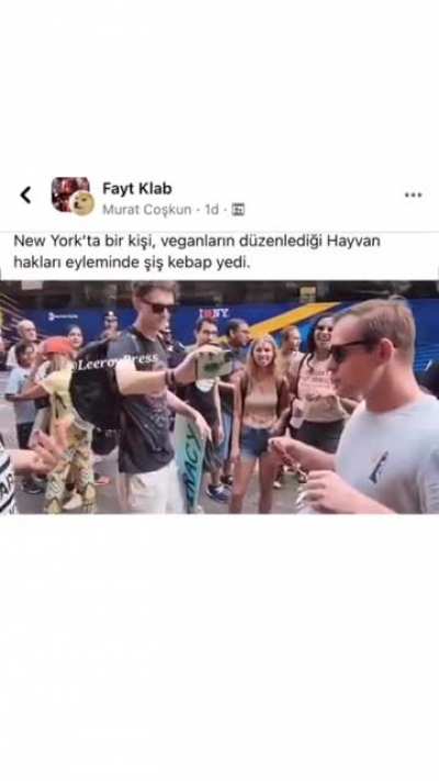 Just let the man enjoy his food