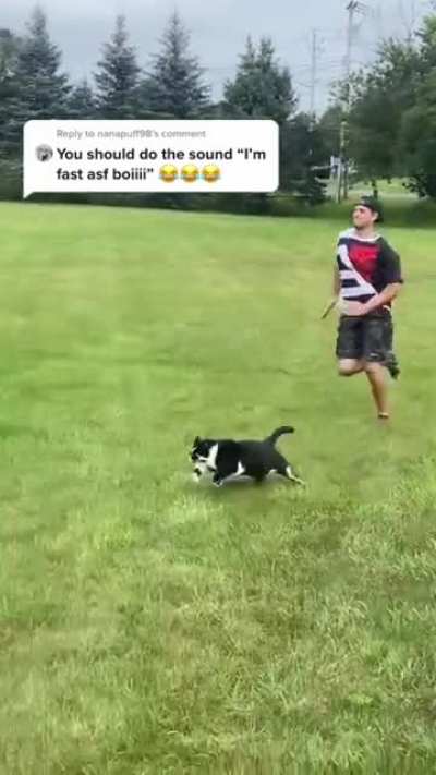Oh lawd he runnin'