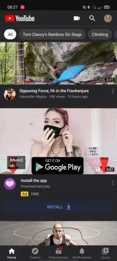 NSFW I guess that with YouTube's new "ad policy" there's a reason the new vid is back on our feeds
