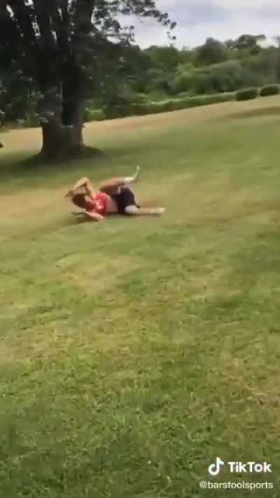 HMB while I attempt to jump over a speeding 4 wheeler