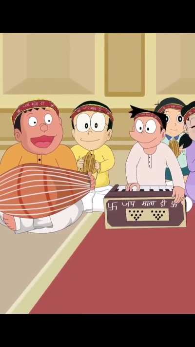 Jai mata di from doraemon family