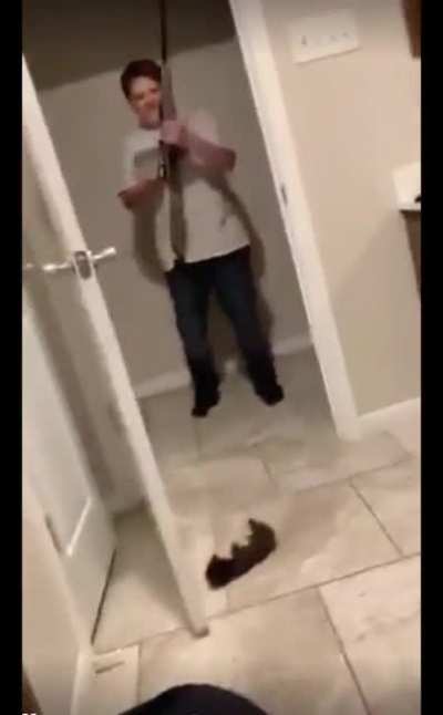 Kid forgot Gun was loaded