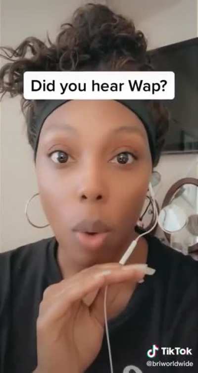 I think I heard &ldquo;what&rdquo;