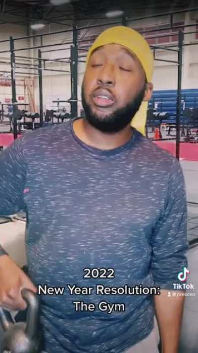 I&rsquo;ll go to the gym in 2023&hellip;