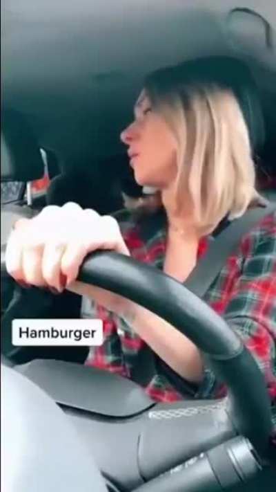 Hamburger. French fries. Gotcha.