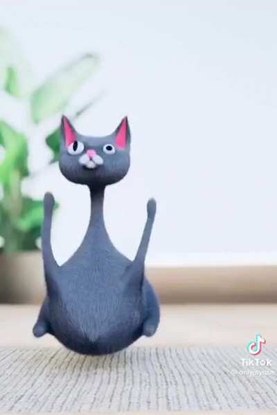 Blursed cat…