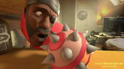 The Demoman really belongs here.