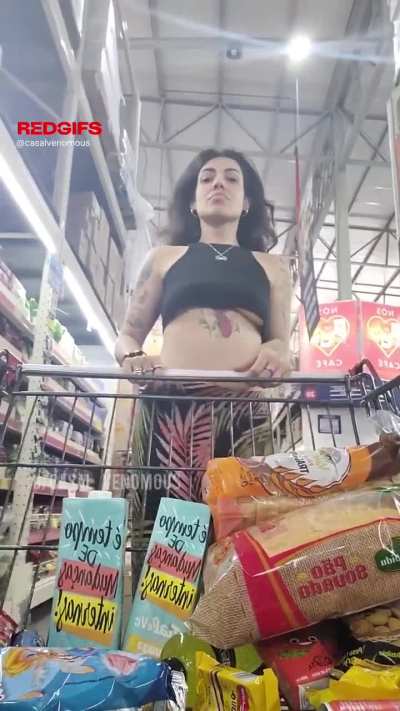 I hope no one see me flashing my tit.