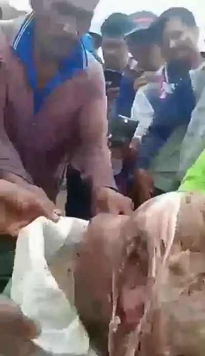 Timsah &ouml;l&uuml;s&uuml; s&uuml;rprizli (g&ouml;r&uuml;nt&uuml;ler size rahatsızlık verebilir) NSFL