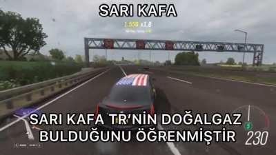 OLAMAZ SARI KAFA TR&rsquo;NİN DOĞALGAZ BULDUĞUNU &Ouml;ĞRENMİŞ 😳