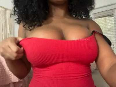 do my tits look okay in red?