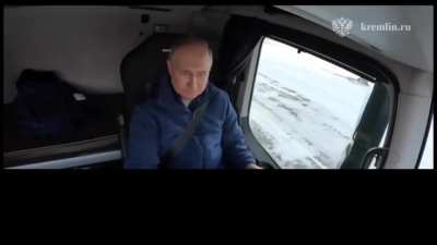 Leaked footage of Assad getting picked up from Moscow airport
