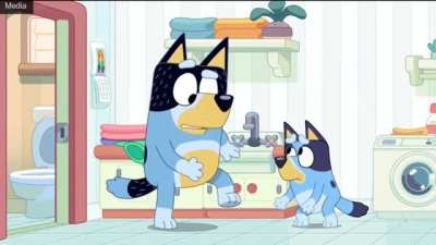 Bluey's losing her mind
