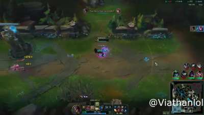 Outplaying an Irelia so hard that she becomes racist