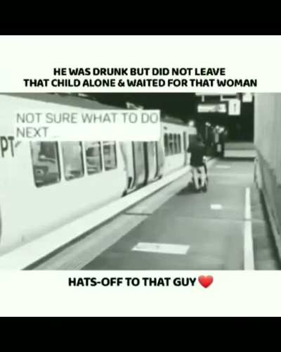 Drunk yet preserving humanity