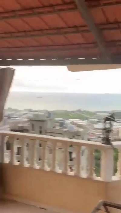 New video from IDF strikes in Sidon, Lebanon shows massive secondary explosions.